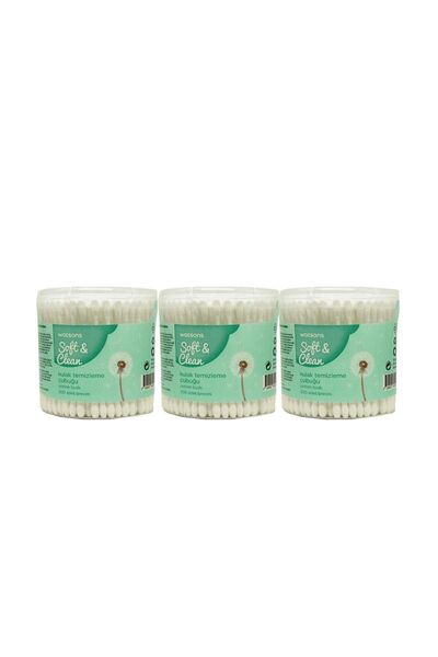 Watsons Kulak Çubuğu 200 Adet 3lü Set