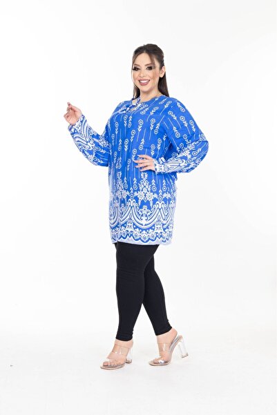 mervemoda Summer Viscose Women's Tunic - Woven