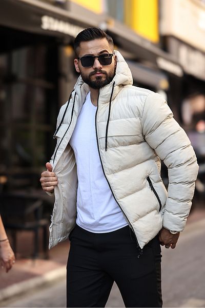 DOXGER Jachetă pufă cu personalitate - elegantă și confortabilă