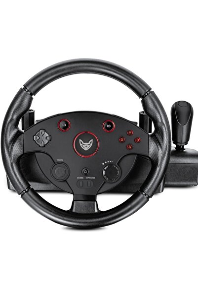 beboncool T6 Ps4-switch/pc Uyumlu Titreşimli 270 Derece Direksiyon Gaz Pedal ...
