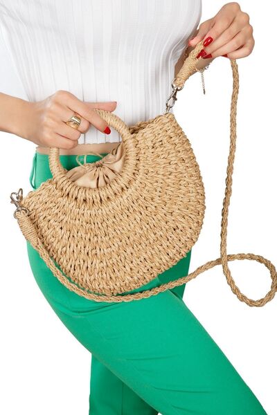 Matthew Cox Matthewcox Kadin Hasir El Çantasi Hsr1109 Camel