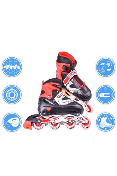 Birlik Roller Master 39-42 Numara Ayarlanabilir Kırmızı Paten