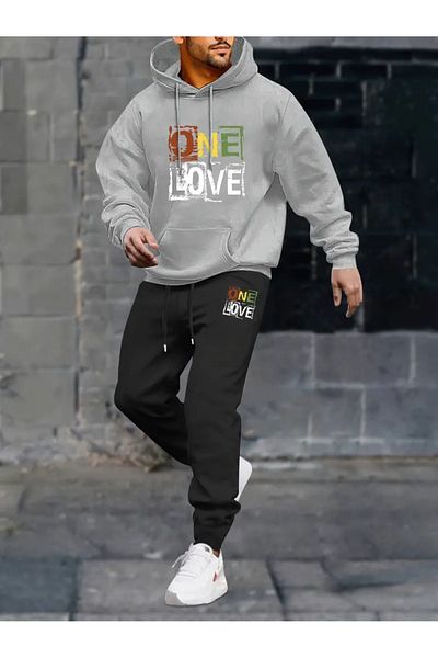 FULL TOLERANCE Σετ αθλητική φόρμα One Love Printed