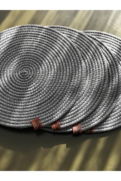 GÖKÇEN HAND MADE 6 adet antrasit supla