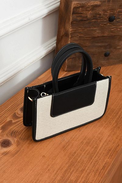 Daj Company Trendy Women's Mini Canvas Bag - For Hand and Shoulder