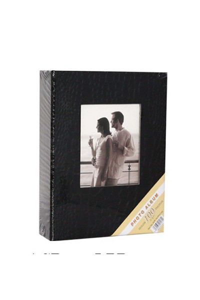 Aledo 13x18cm 100 τμχ Δερμάτινο Φωτογραφικό Άλμπουμ 14lpp57100 Μαύρο