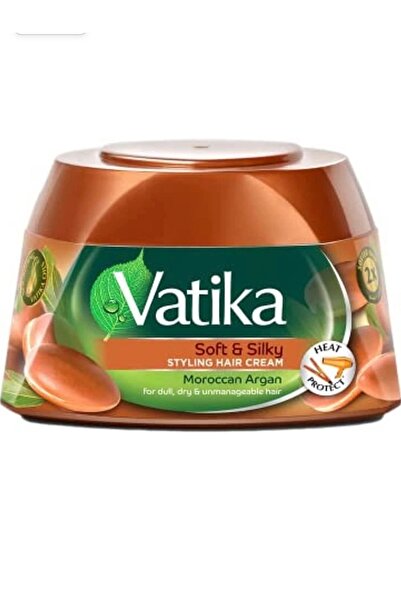 Vatika naturals soft & silky staylıng hair cream argan 190 ml