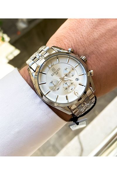 Reward Men's Steel Wristwatch - Original Design