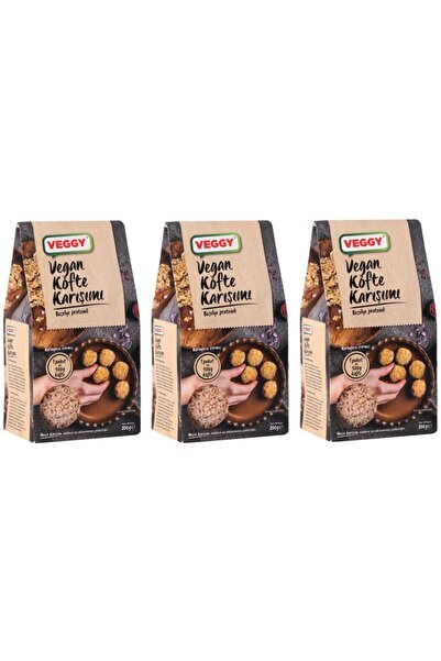 Veggy Vegan Köfte Karışımı 200 G X 3