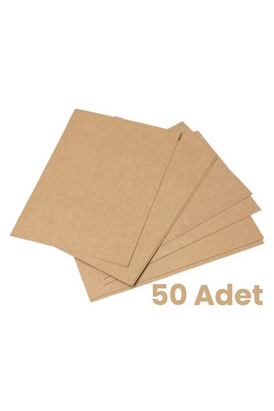 Balkan Kraft Packing Paper 50 Pieces - 35x50cm - Thick Cardboard Dowry Set Packaging
