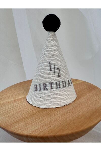 Kukuletaparty Yarım Yaş 1/2 Doğum Günü Kukuleta Şapka