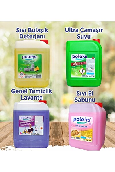 Poleks Temizlik Ürünü Ekonomik Set