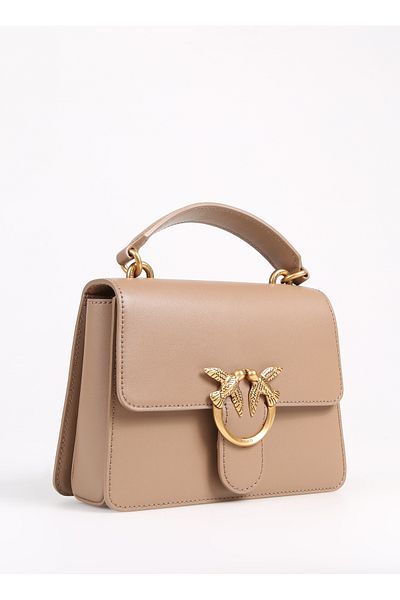 PİNKO Pinko Leder Tan Damenhandtasche 100071-A0F1