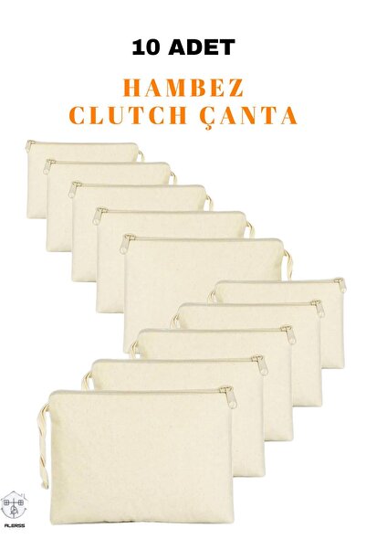 ALERSS Clutch Çanta - Makyaj Portföy Çantası - Cüzdan - Kalemlik - Hambez Çanta