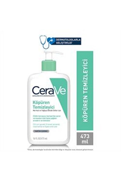 Baby ( KİL MASKESİ HEDİYE ) Cerave Normal ve Yağlı Ciltler için Köpüren Temiz...