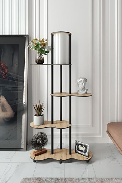 messer YENİ TRAVERS RAFLI LAMBADER SAFİR MEŞE