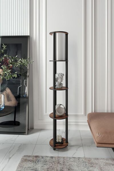 messer YENİ BAROK RAFLI LAMBADER MADRAN CEVİZ