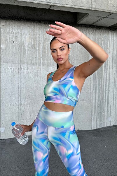 4upower Bra sport pentru femei Diamond U Neck