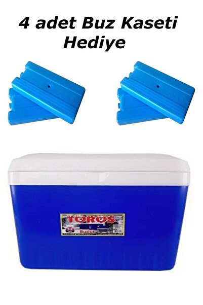 luxurianthome Toros Termos Büyük Termos 32 Lt+4 Adet Buz Kaseti Hediye