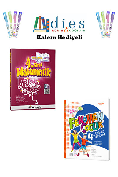 Bilal Işıklı Yayınları 4. Sınıf Matematik Beyin Fırtınası + Paket Deneme Soru...