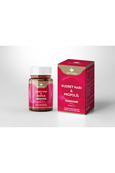 Genel Markalar Alftamin Kudret Narı Propolis 1100 Mg 60 Tablet