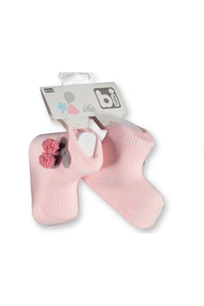 Bibaby Cherry Baby Socks - - Pink - 0-3 Months - 68338--23003