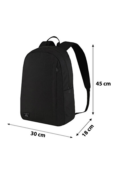 D'VERS Siyah Su Geçirmez Günlük Sırt Çantası