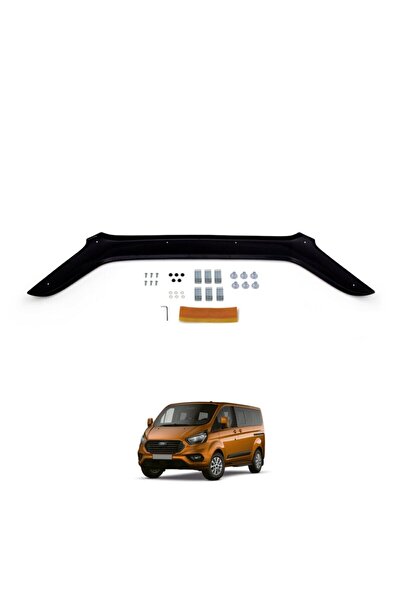Aksesuarcım07 Ford Tourneo Custom 2018-2020 Ön Kaput Rüzgarlığı Koruyucu