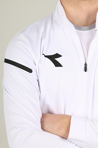 Diadora Alto Training αθλητική φόρμα μονόχρωμη λευκή