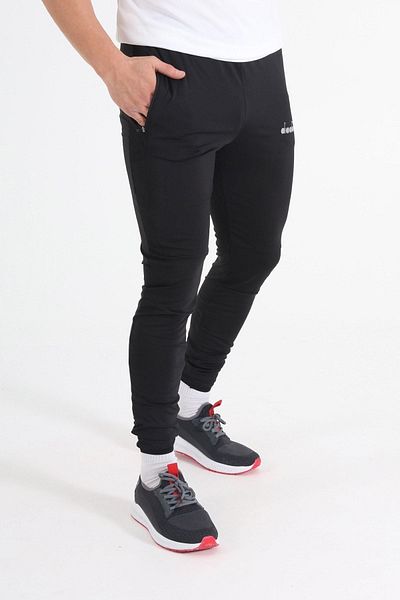 Diadora Elite Elastic Training Φούτερ Μαύρο