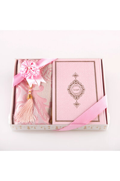 Hayrat Neşriyat Kuran +  Seccade +  Tesbih Hediye Seti (Orta Boy, Termo Deri,...