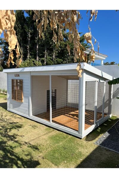 Latanwood Leia Ahşap Köpek Kulübesi