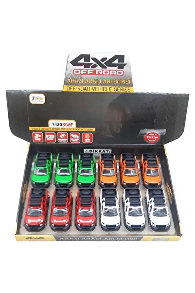Asya Oyuncak Off-Road Çek Bırak Metal Araba KID.00062 (Karışık Model 1 Adet)