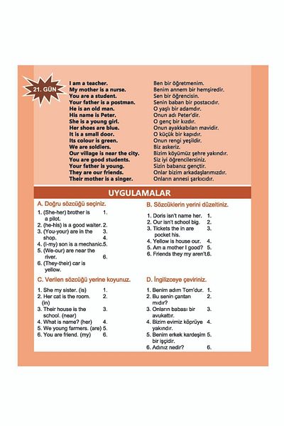 Fono Yayınları 40 English Topics in 40 Days - With Audio Cards