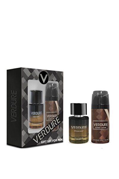 VERDURE Sunset Safari Edp Erkek Parfüm 100 ml Sunset Safari Erkek Deodorant 1...