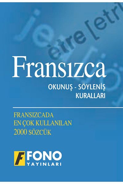 Fono Yayınları French Reading and Listening Rules