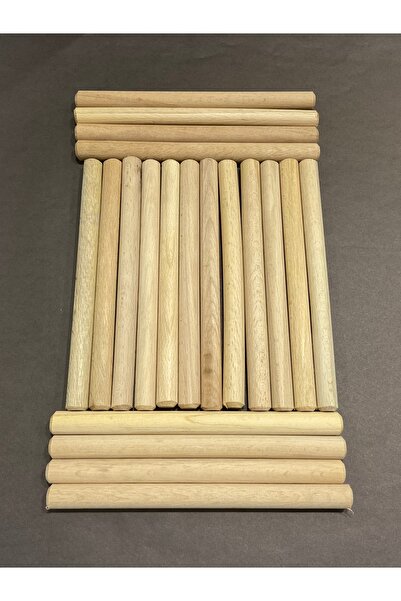 karantuhafiye عصا إيقاع / عصا إيقاع خشبية / 10 أزواج (20 قطعة)