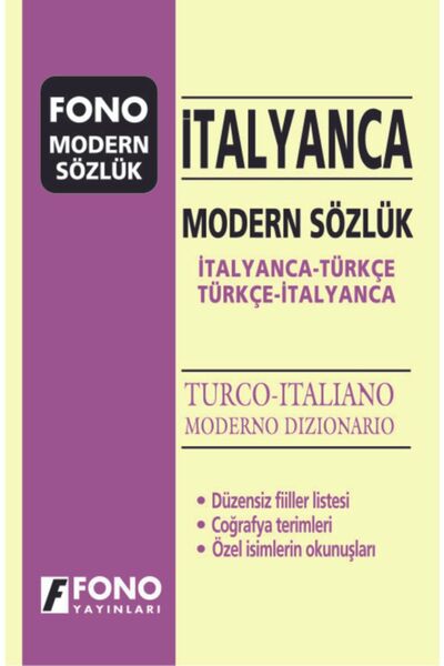 Fono Yayınları Italyanca Modern Sözlük