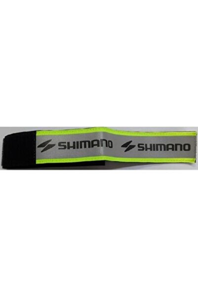 Shimano Paça Koruma Bandı Geniş Siyah/yeşil Reflektörlü--(indirim
