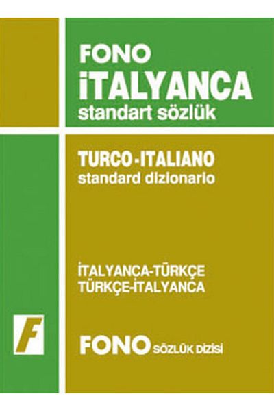 Fono Yayınları Italian and Turkish Standard Dictionary - Phono Broadcasts - 9789754711974