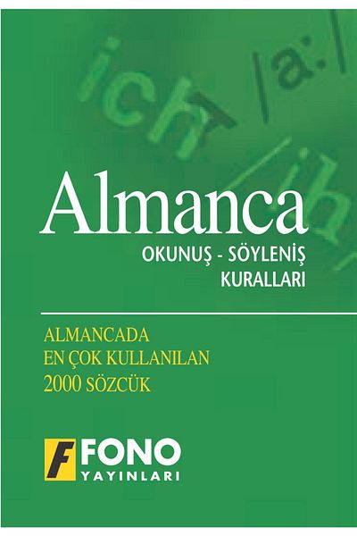 Fono Yayınları German Pronunciation - Pronunciation Rules
