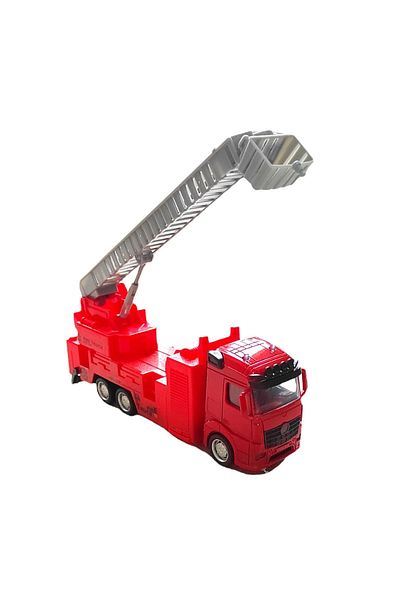 Brother Toys لعبة دورسيلي بلاستيكية عالية الجودة لشاحنة إطفاء معدنية