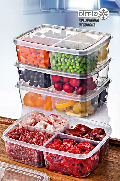 Nandy Home Set of 18 - Refrigerator and Organizer Storage Container
