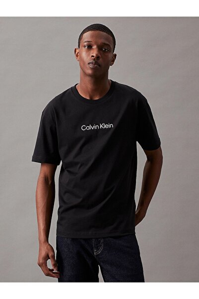 Calvin Klein Erkek Marka Logolu Günlük Kullanım BEH T-Shirt K10K111346-BEH