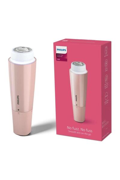 Philips BRR454/00 Yüz Tüy Alma Makinesi,Ayna Ve Tam Çember Led Işıklı,Yıkanabilir Çıkan Başlık