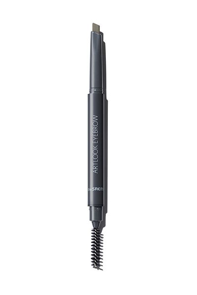 THE SAEM قلم حواجب بزاوية يوفر مظهرًا طبيعيًا - Saemmul Artlook Eyebrow - بني رمادي