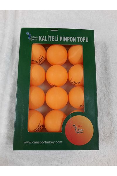 CAN SPORTS كرة بينبون 12 قطعة + 40 غاز 3 نجوم