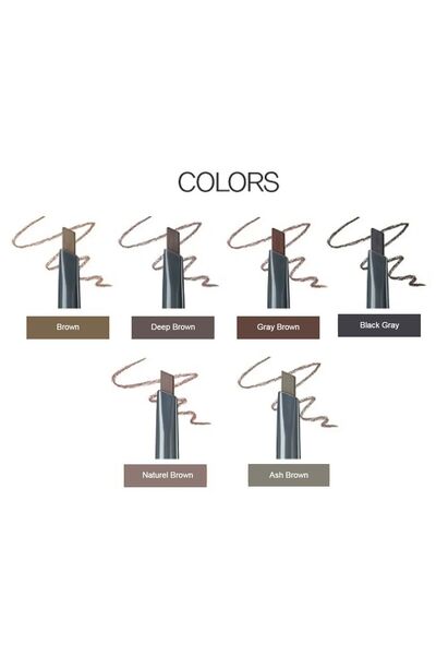 THE SAEM Doğal Görünüm Sunan Açılı Kaş Kalemi - Saemmul Artlook Eyebrow - Ash Brown