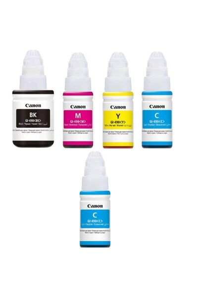 Canon GI-490 Mürekkep Kartuş Takımı +1 Mavi Hediyeli