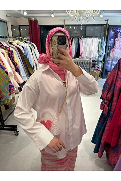 tafta Pamuk Saten Gömlek